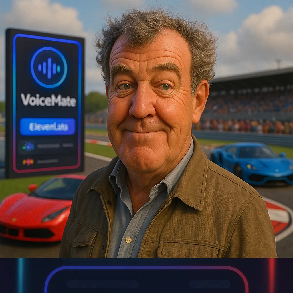 Jeremy Clarkson AI Voice Generator VoiceMate