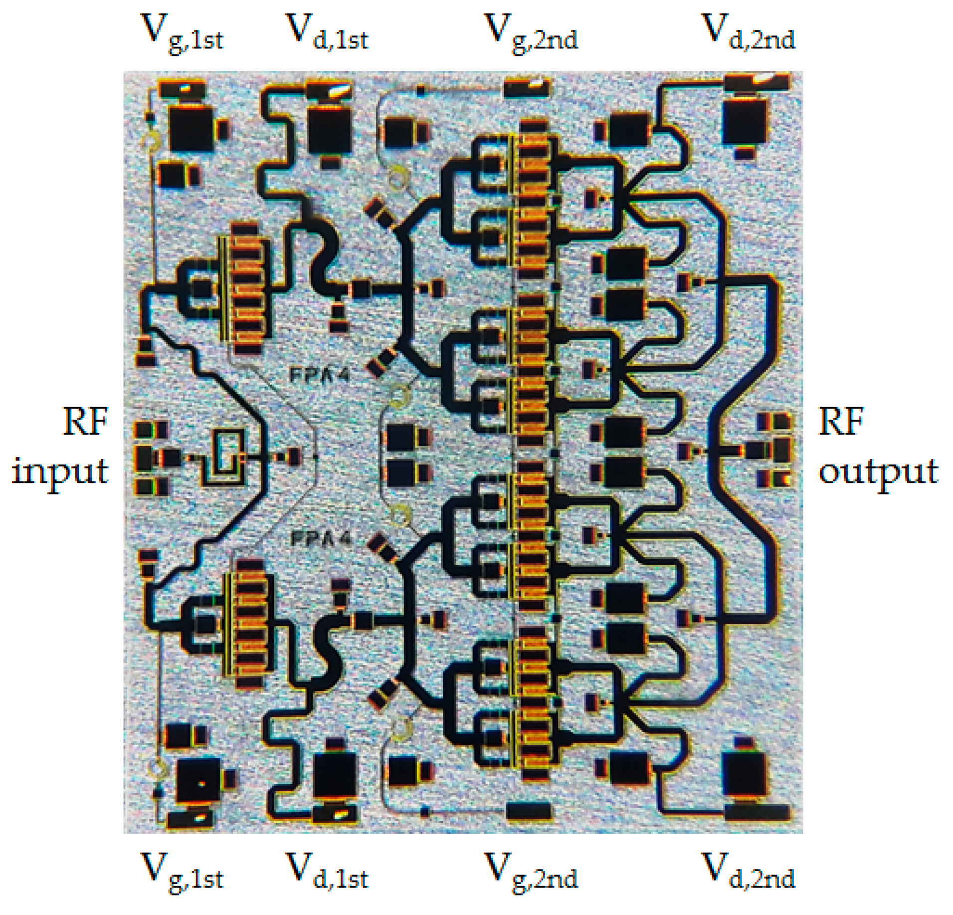 Electronics Free FullText XBand GaN Power Amplifier MMIC with a
