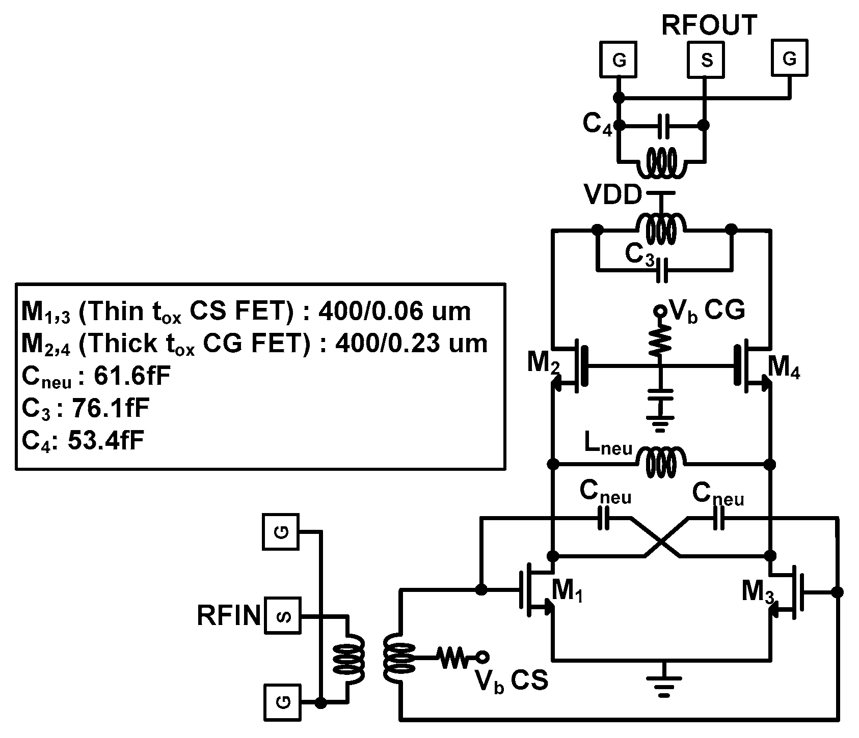 Electronics Free FullText KBand HeteroStacked Differential
