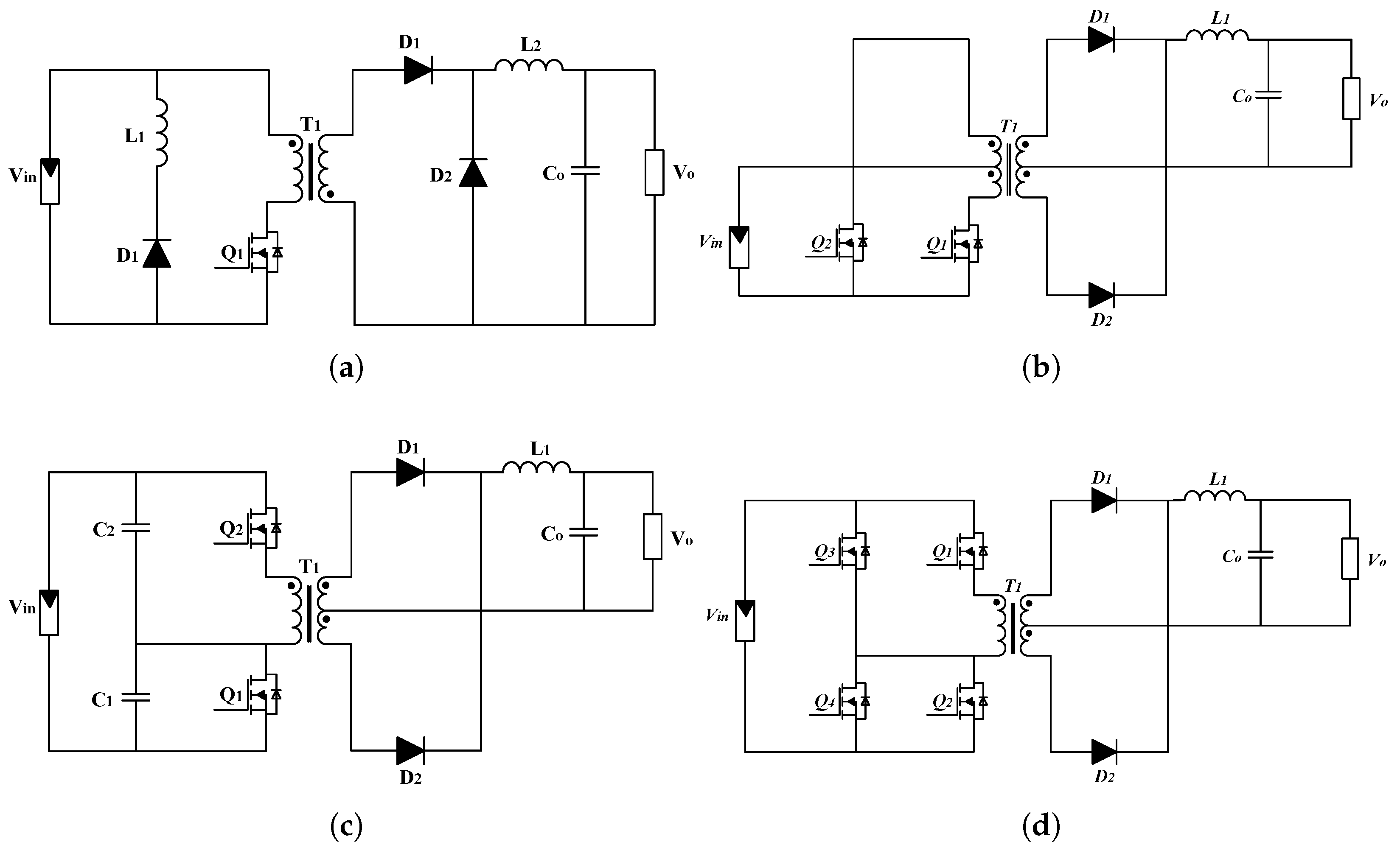 Electronics Free FullText Topologies and Design Characteristics of