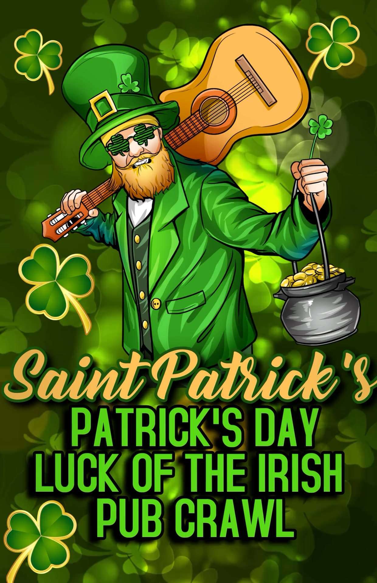 St Patty's Day Weekend Pub Crawl Nashville