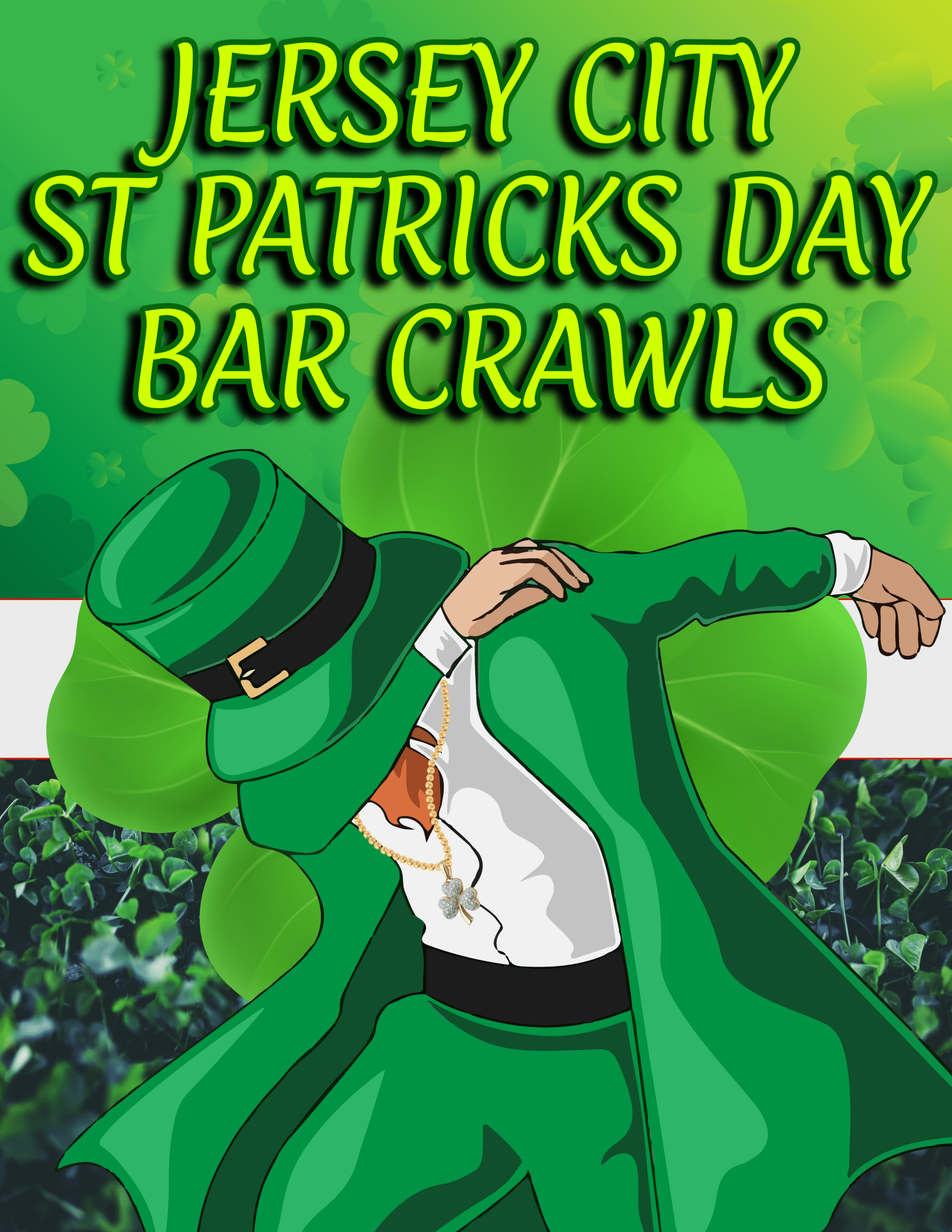 Lucky Shamrock Bar Crawl Jersey City