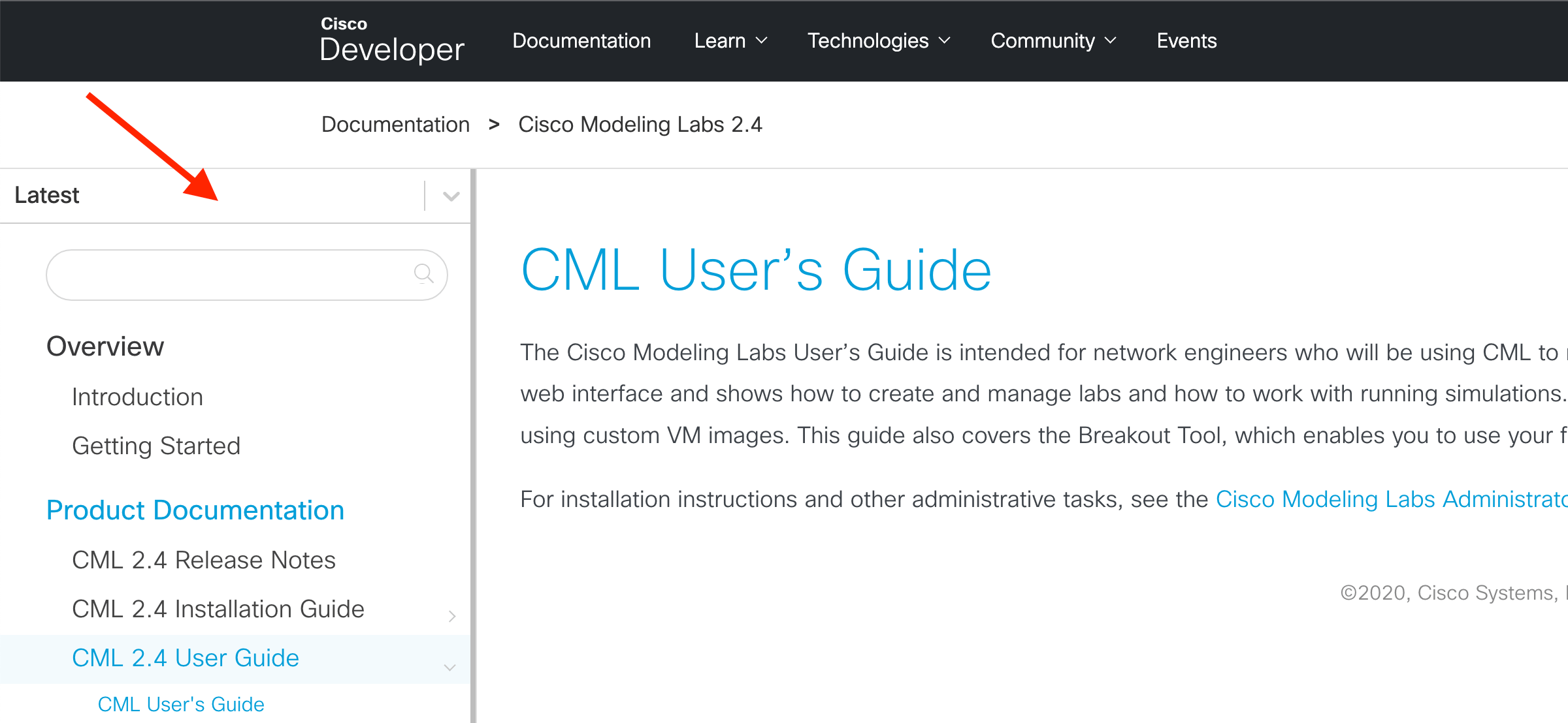 Cisco Modeling Labs v2.6 Cisco