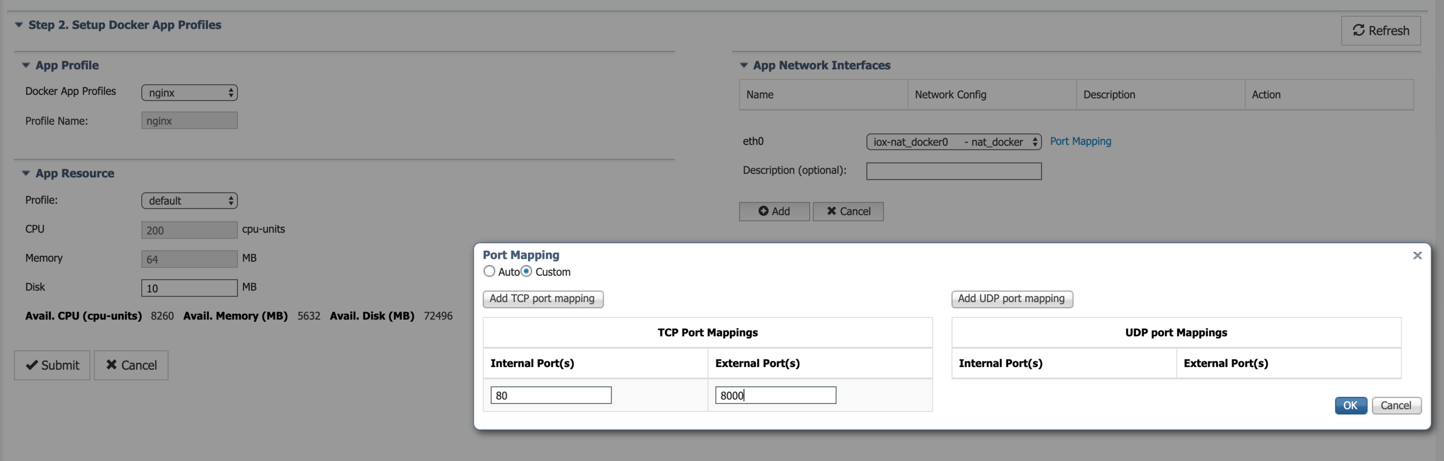 Remote Docker workflow IOx Cisco