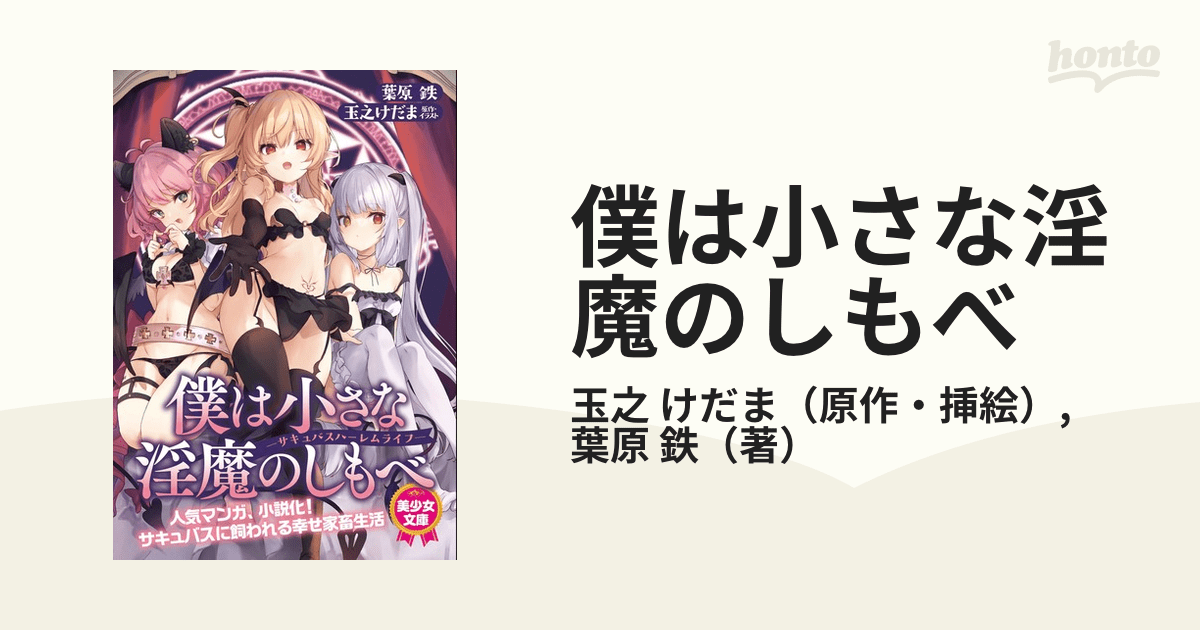 僕は小さな淫魔のしもべ サキュバスハーレムライフの通販/玉之 けだま/葉原 鉄 美少女文庫 紙の本：honto本の通販ストア