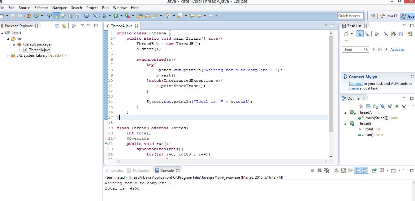 Java thread …importance of synchronization!!! Computer Information