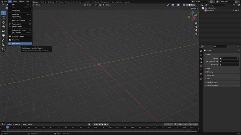 Blender Addon Installer