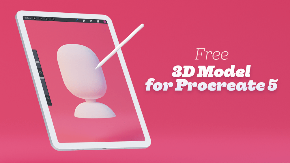 Free 3D Model for Procreate 5