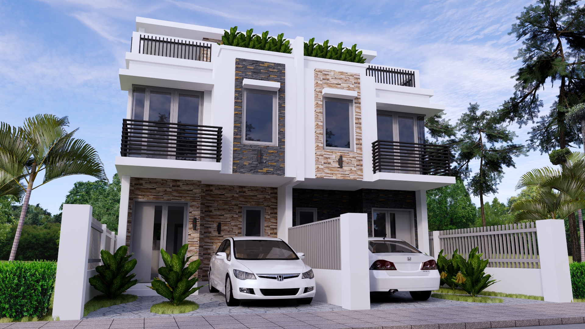 16x50 Home Design Plan 5x15 Meter Duplex House 3 Bedrooms PDF Full Plans