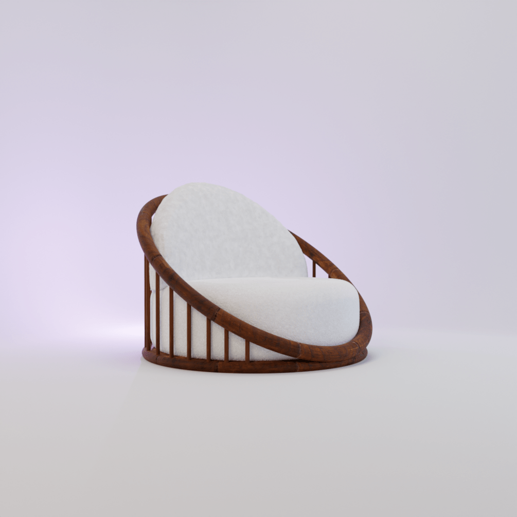 Blender 3d assets modern chair