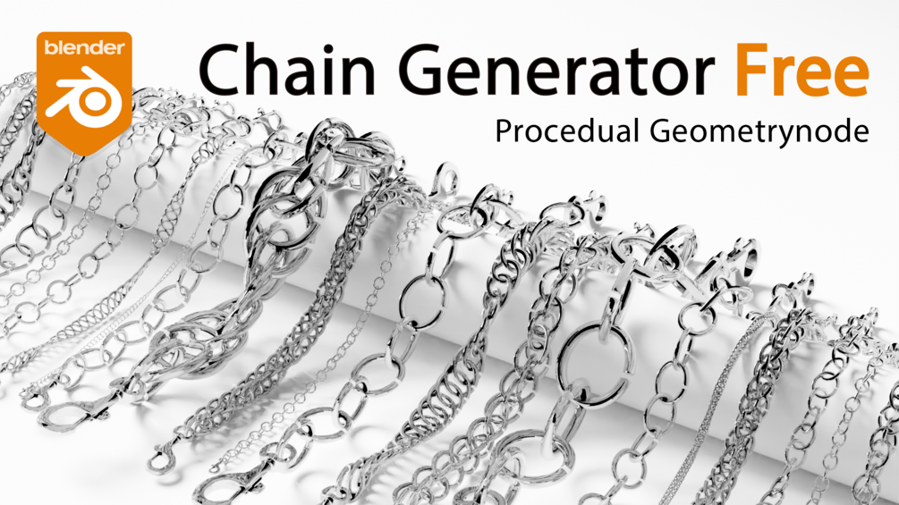 Chain Generator 【Free】Blender3.3