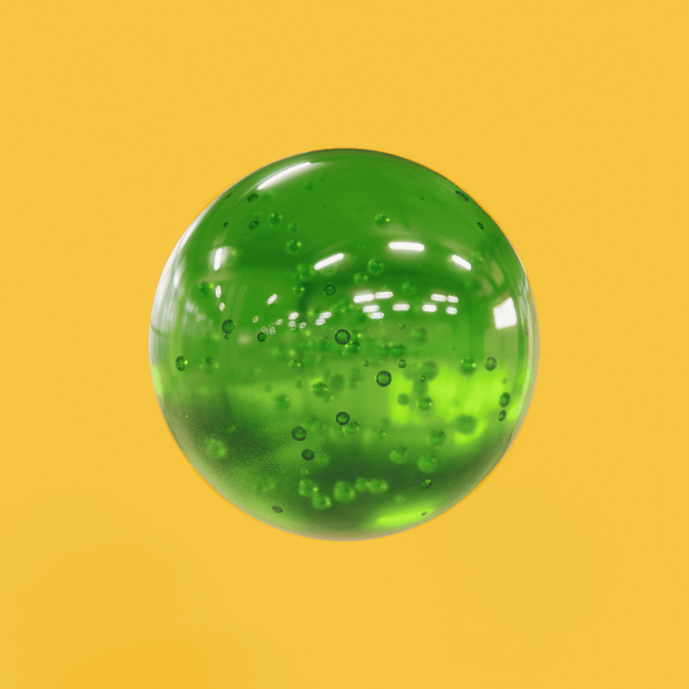 Blender 3D Slime and Bubbles Material