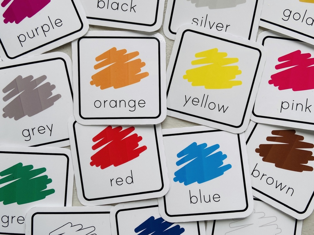Colours/ Colors Printable FLASHCARDS