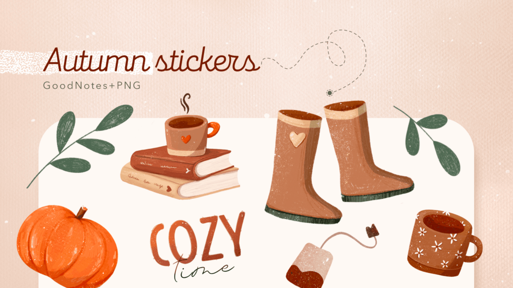 Fall (GoodNotes+PNG) Stickers
