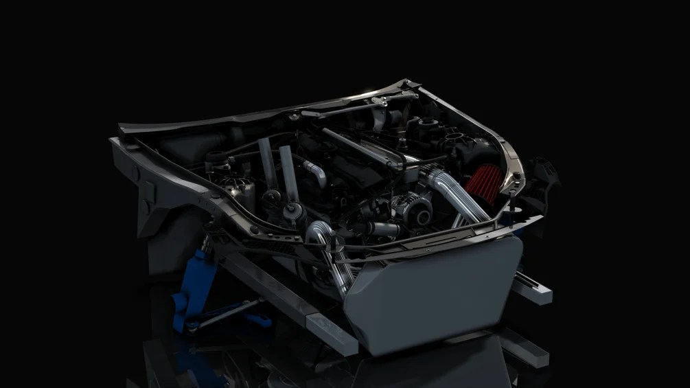 B58 Engine Model