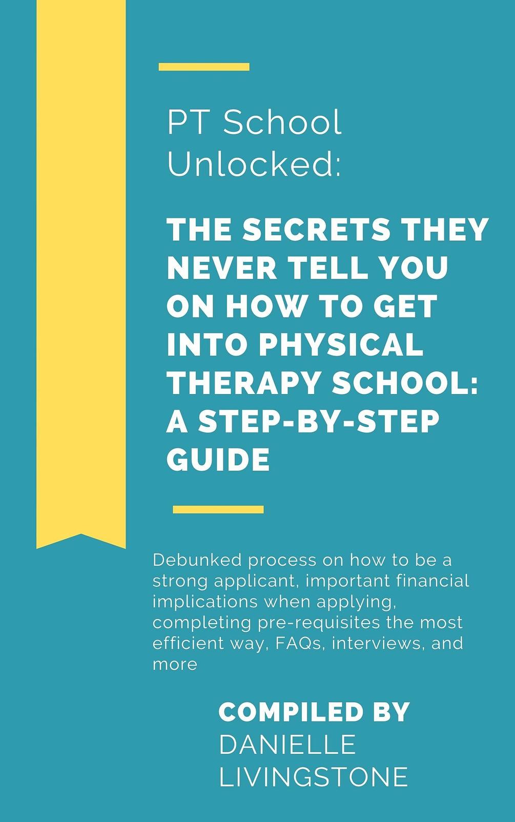 PTSchoolUnlocked The Secrets They Never Tell You On How To Get Into