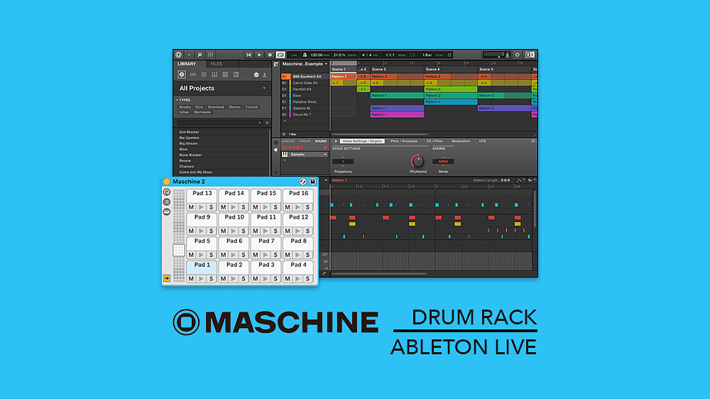 Maschine 2 Ableton Drum Rack