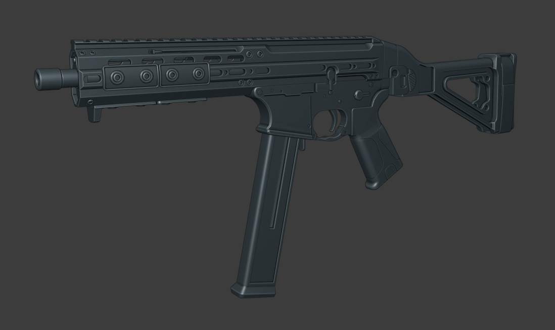 Blender Hard Surface Weapons Course