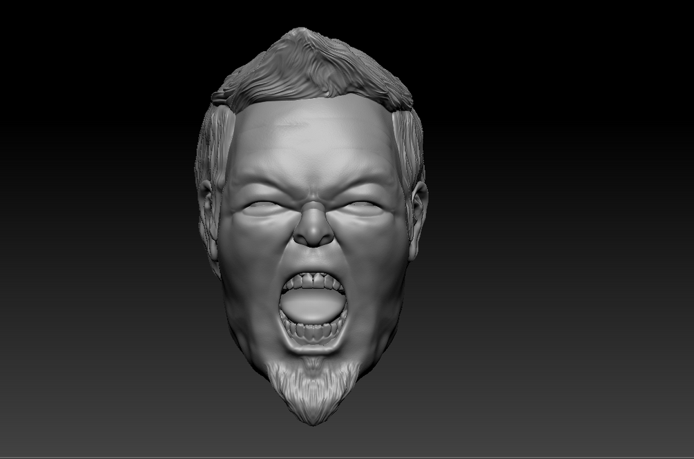 James Hetfield Headsculpt