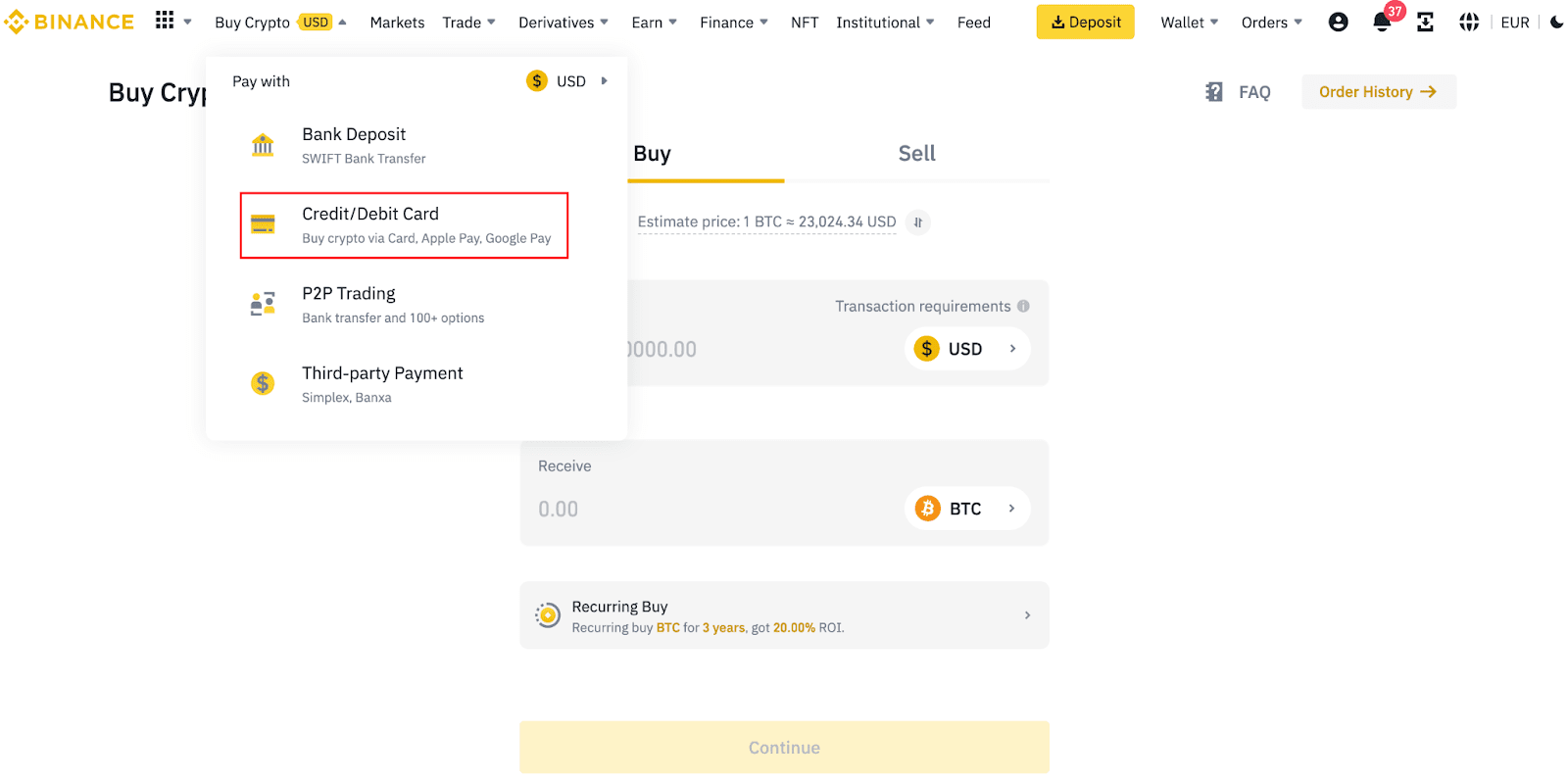 How to Buy Crypto with Apple Pay and Google Pay on Binance Binance