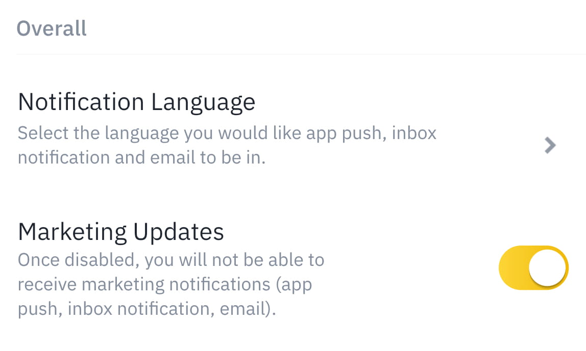How to Customize Your Binance App Settings and Notifications? Binance app settings,Binance app