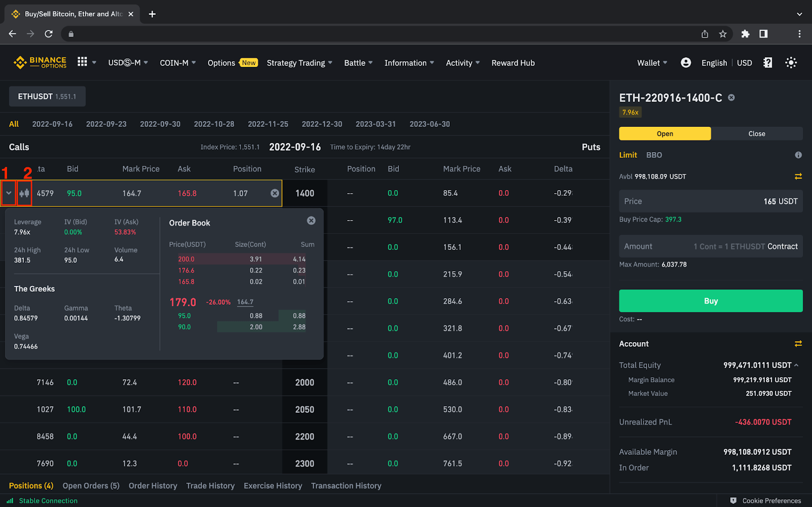 StepbyStep Guide to Trading Binance Options Binance Blog
