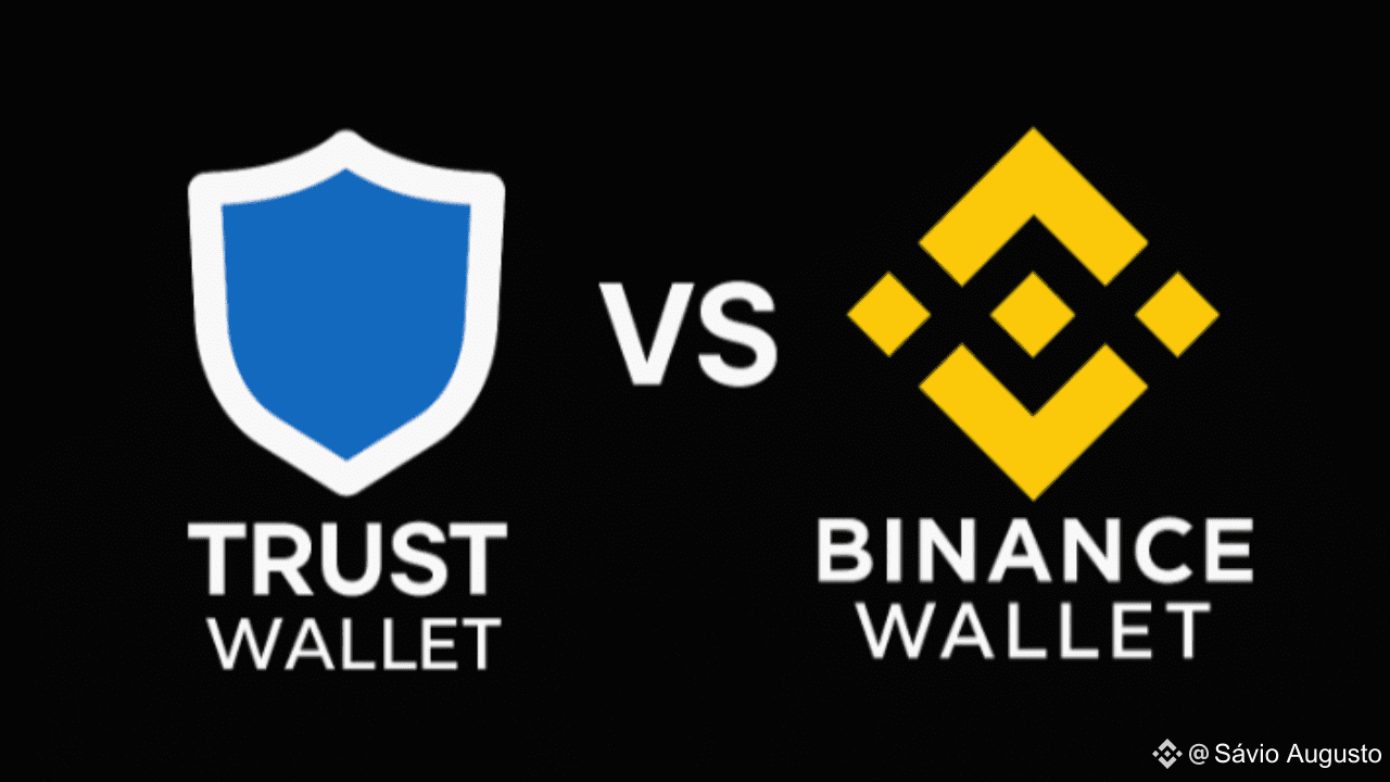 What is the difference between Trust Wallet and Binance Wallet? | Sávio