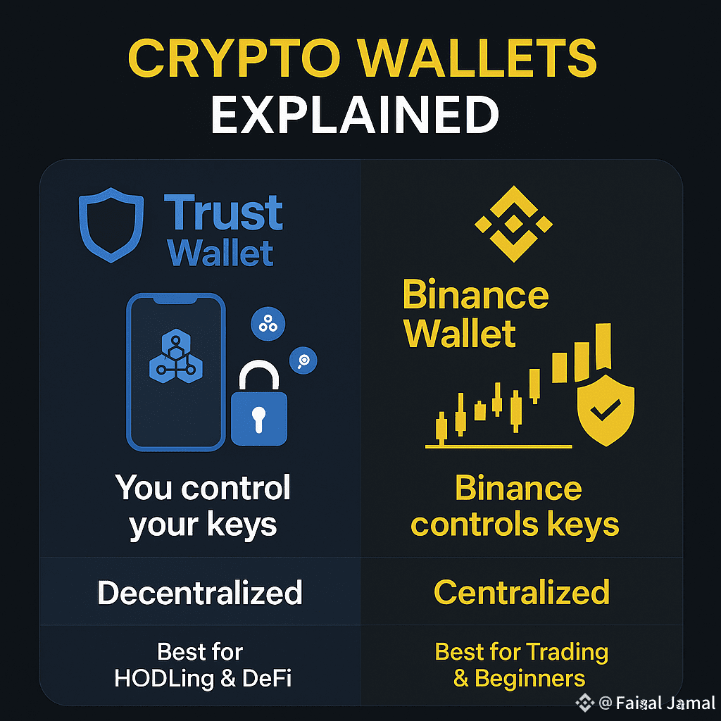Trust Wallet vs Binance Wallet – Which One is Better for | Faisal Jamal