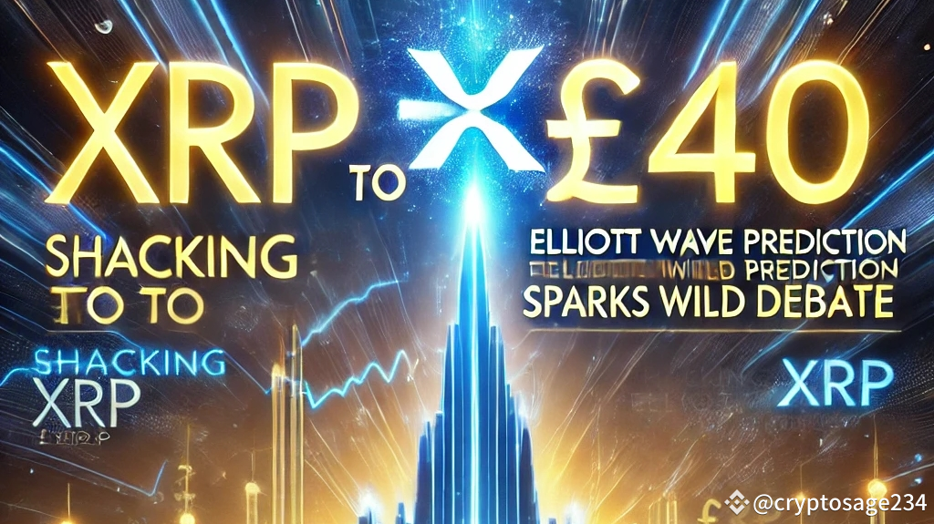 Xrp 40 Shocking Elliott Wave Prediction Cryptosage234 On Binance