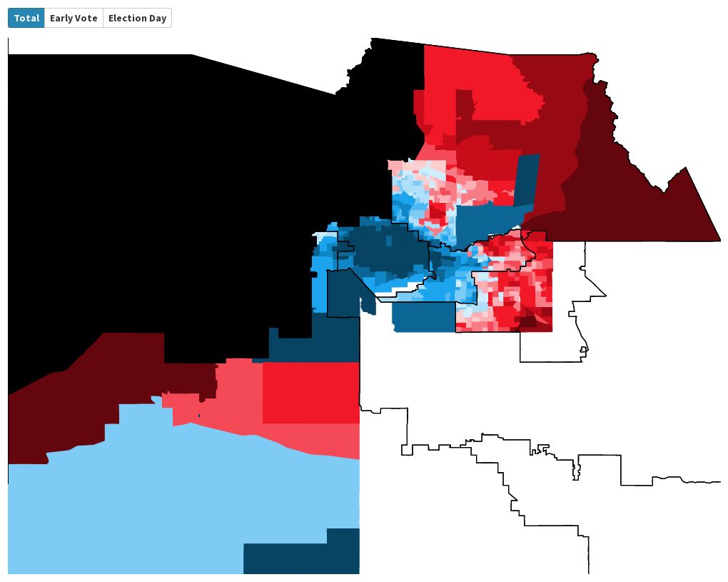 2022 Arizona Congressional RacesMaricopa County by Vote Type Flourish