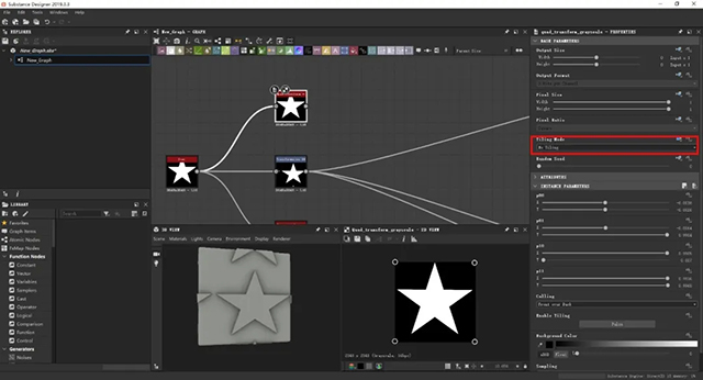 Substance Designer十大重要节点解析之Quad Transform_火星时代教程网