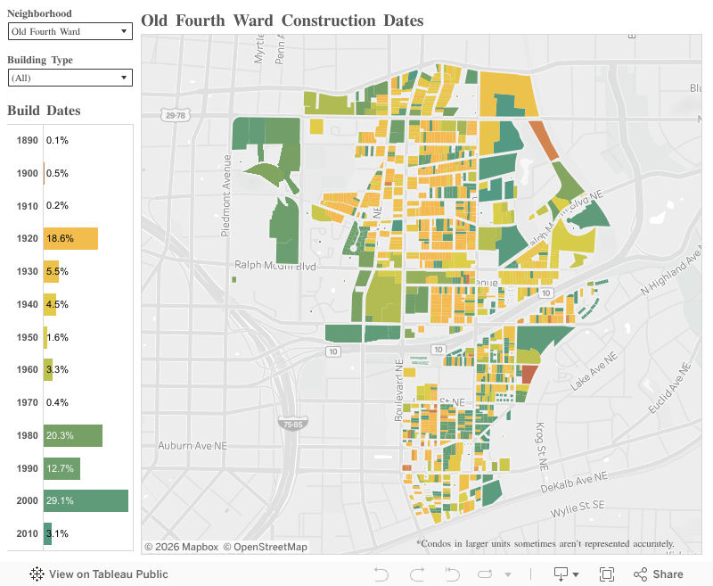 Atlanta’s homes can now be sorted by age, value, for those who like