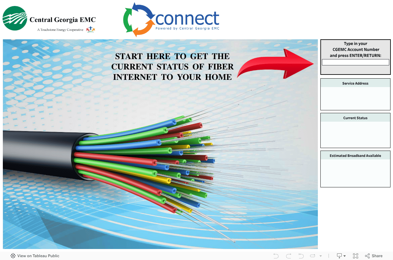 Connect Fiber Broadband Service Central Electric Membership Corporation