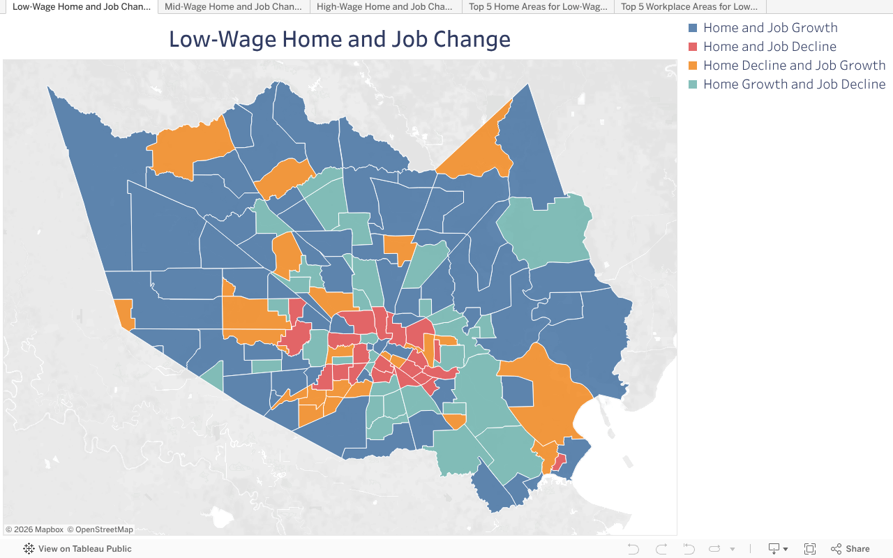 Many in Harris County find themselves living farther and farther from