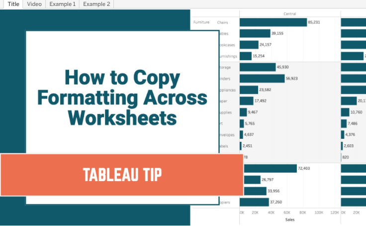How to Copy Formatting Across Worksheets Andy Kriebel Tableau Public