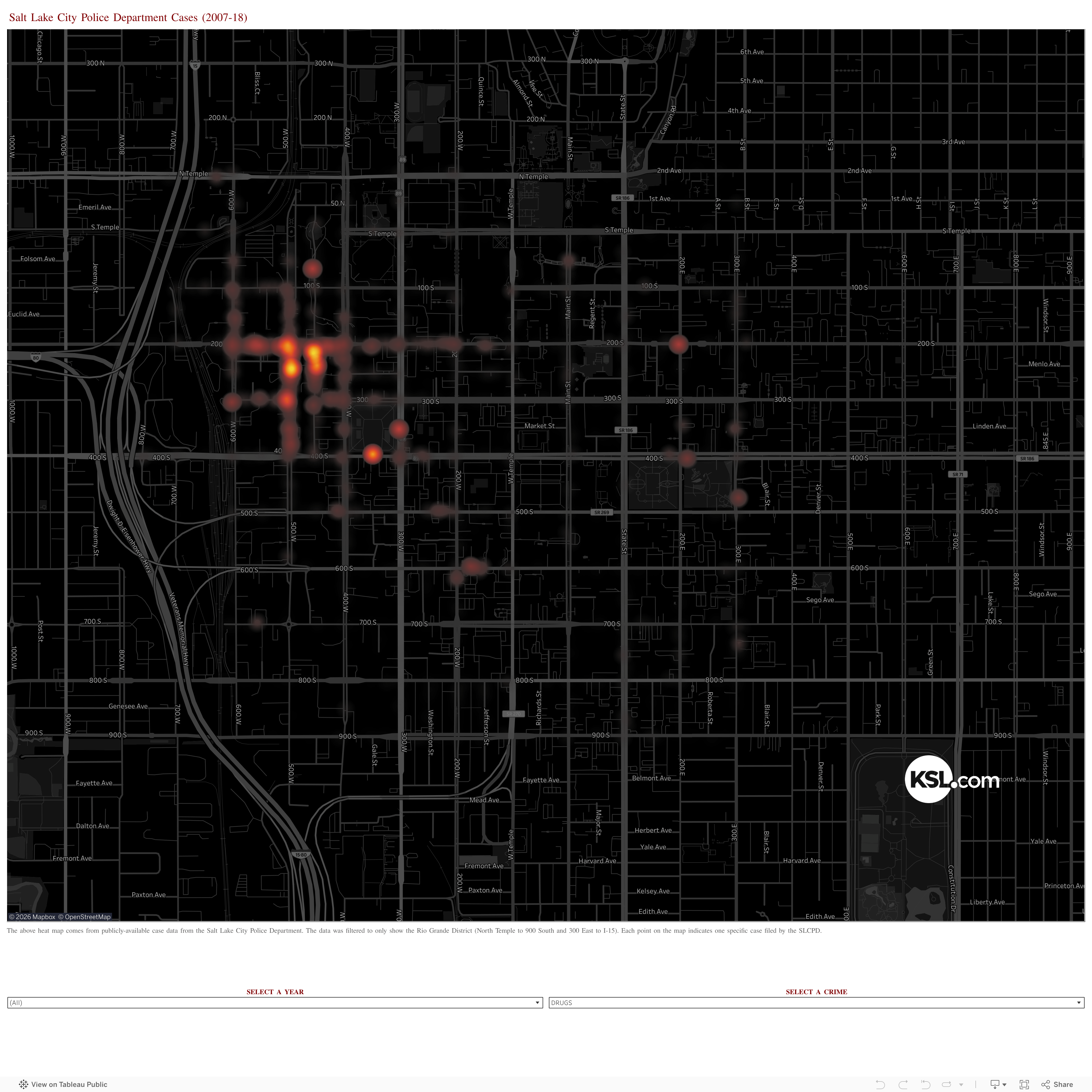 Salt Lake City Crime Map Maping Resources