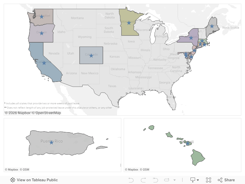 State Paid Family and Medical Leave Laws U.S. Department of Labor