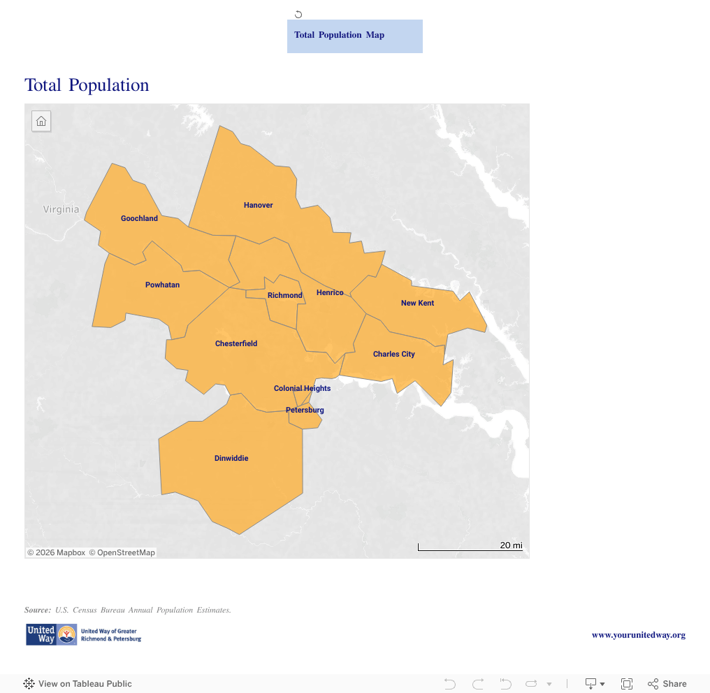 Regional Demographics United Way of Greater Richmond & Petersburg