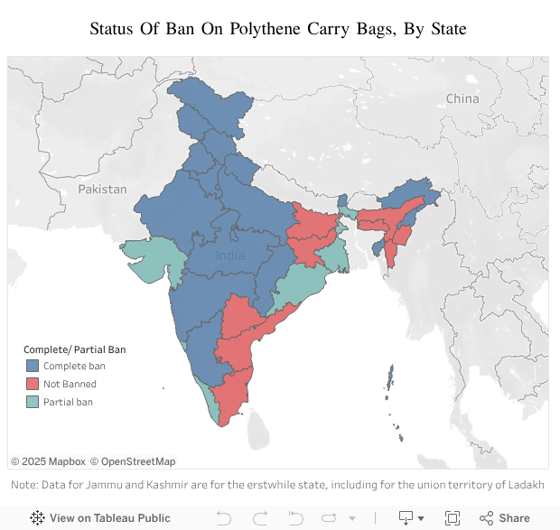 25 Indian States Ban Plastic Bags. Yet, 600 Truckloads Of Plastic