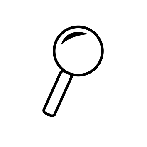 LupeSymbolVektorClipArtGrafik Public Domain Vektoren