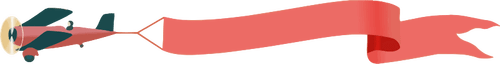 plane with banner png