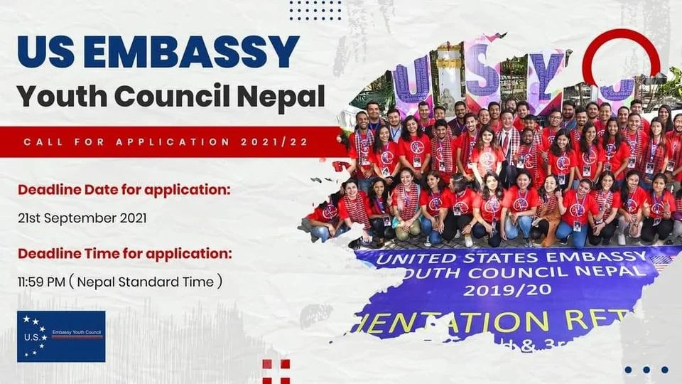 Application Open! United States Embassy Youth Council Nepal 2021/2022