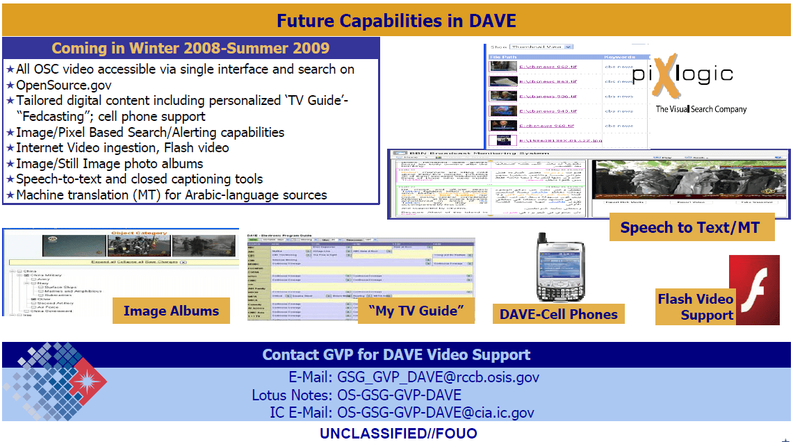 Open Source Center Digital Audio Video Enterprise Brochure Public