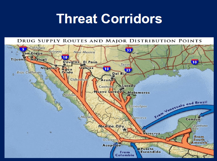 Borders of the United States Vivid Maps