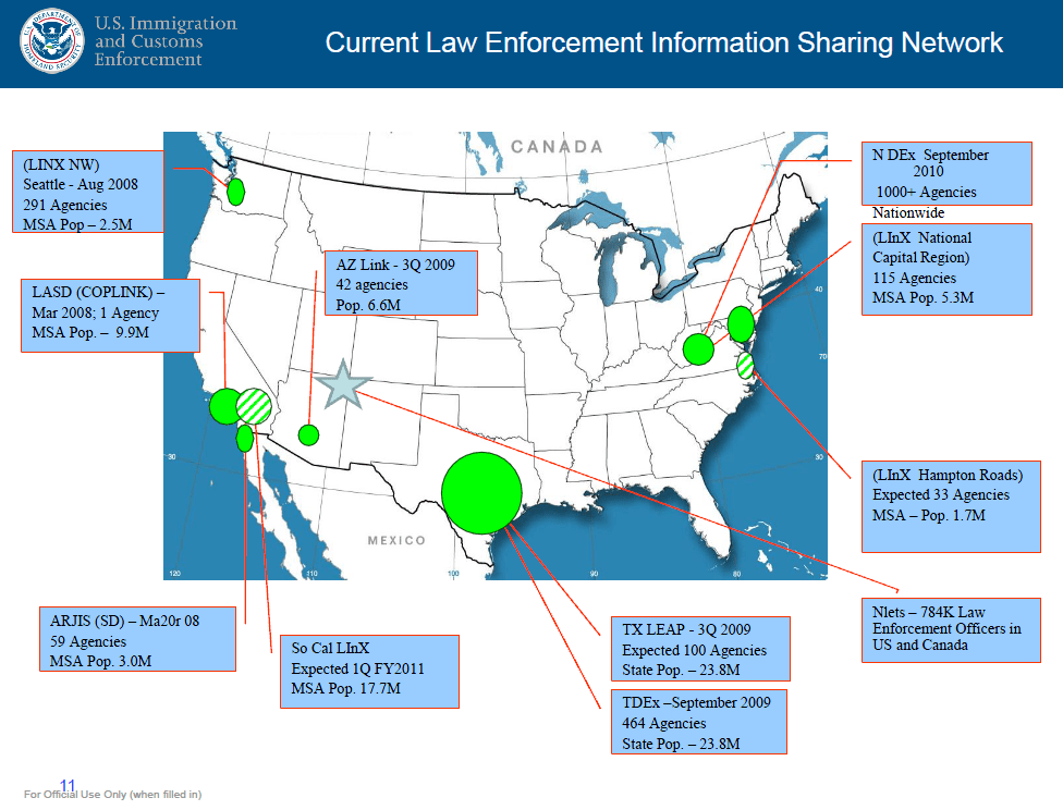 ICE Pattern Analysis and Information Collection (ICEPIC) System