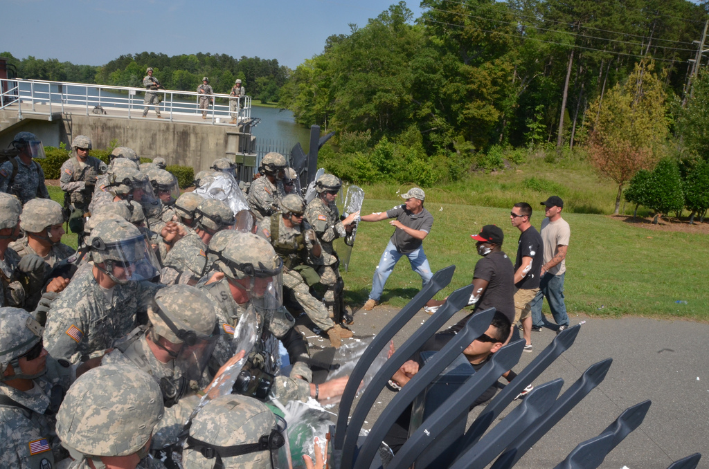 North Carolina National Guard Rapid Reaction Force Civil Unrest
