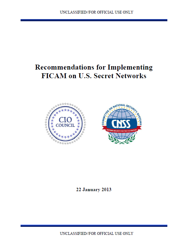 (U//FOUO) Committee on National Security Systems for