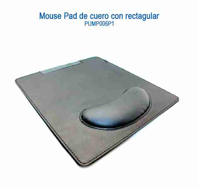 Mouse pad de cuero con rectangular Publimarkca Artículos Promocionales