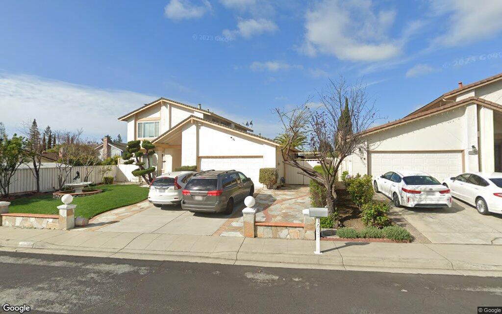 The top nine most expensive home sales in Milpitas, reported the week