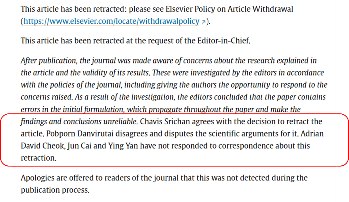 How to write a retraction notice